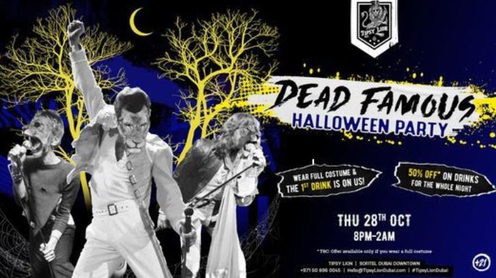  Dead Famous Halloween event